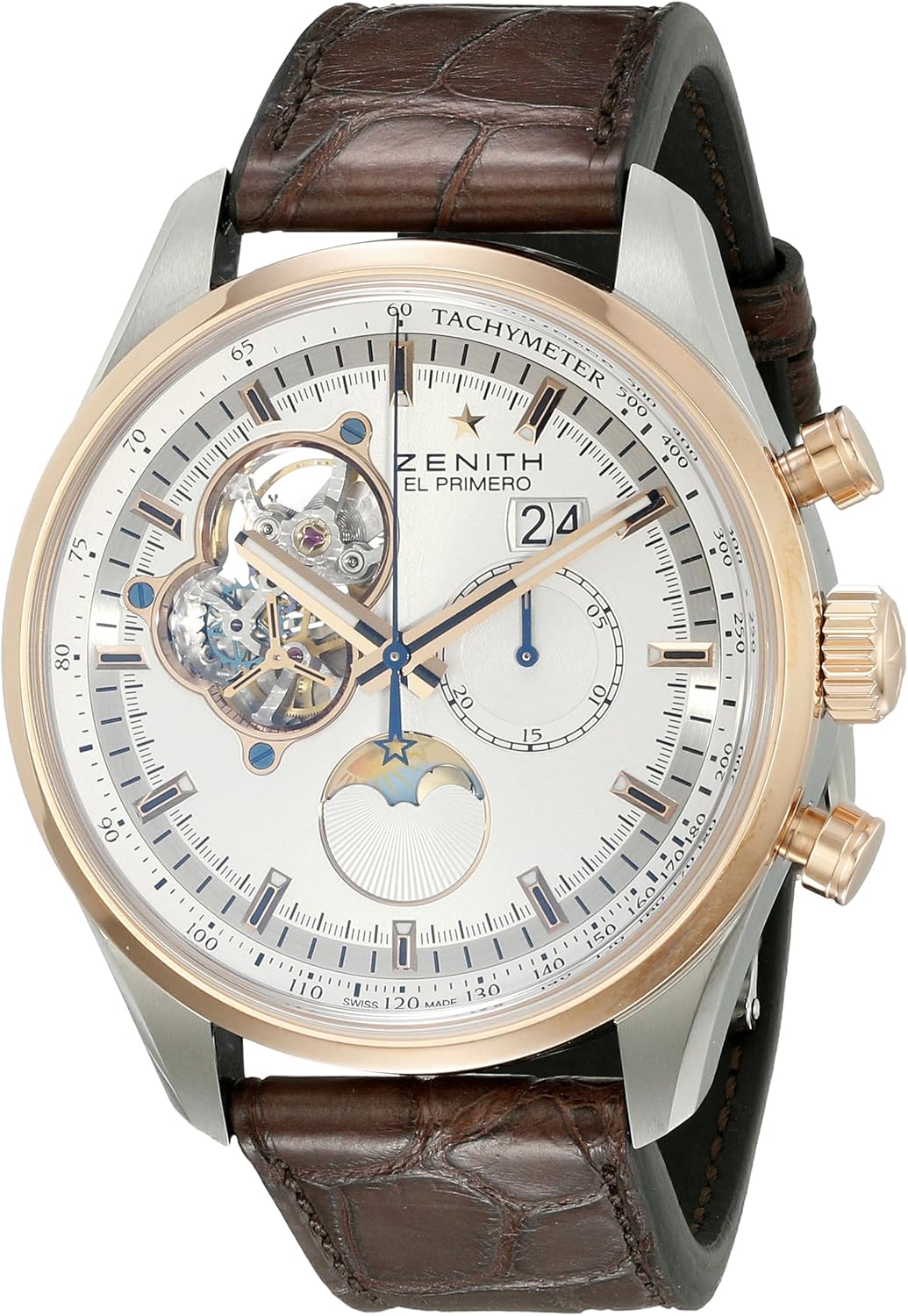 Zenith Men’s 5121604047.01C El primero Analog Display Swiss