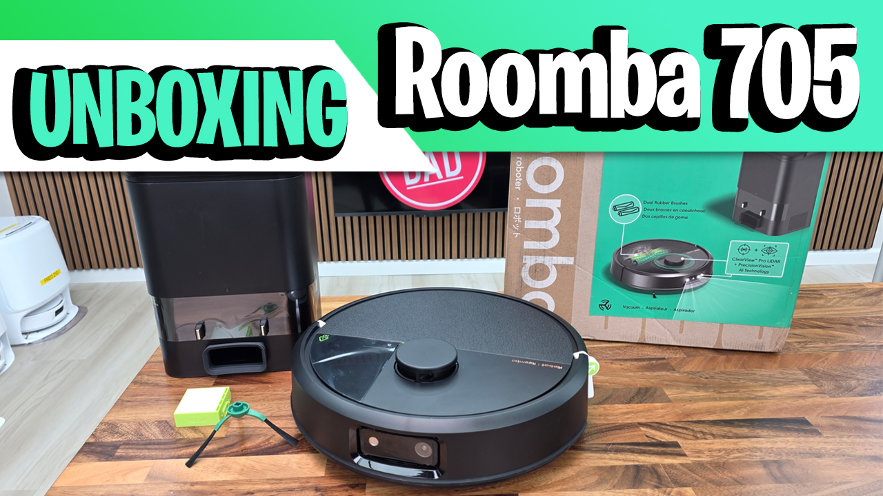 Watch iRobot Roomba Max 705 Robot Vacuum UNBOXING on Amazon Live