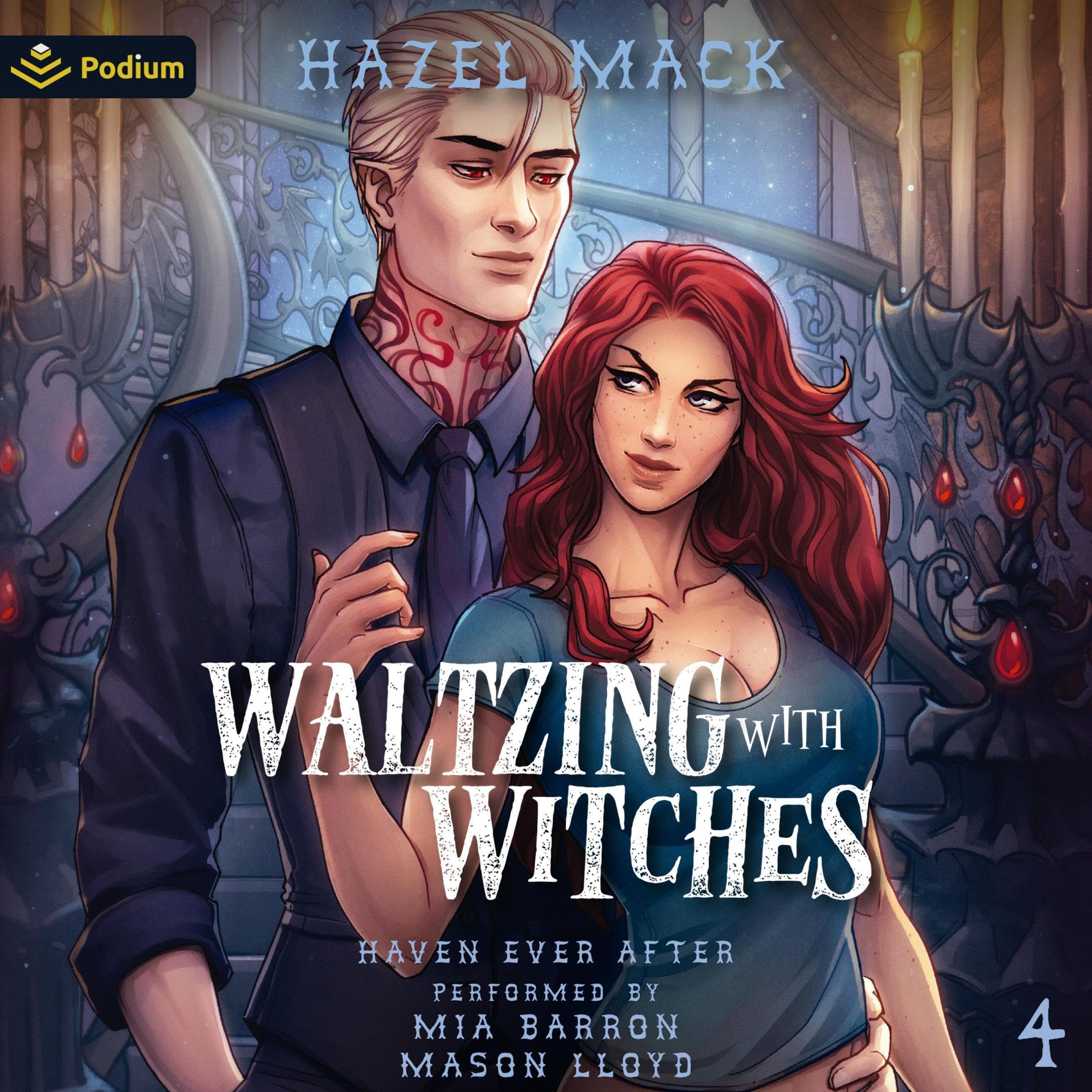 Cover art for Waltzing with Witches