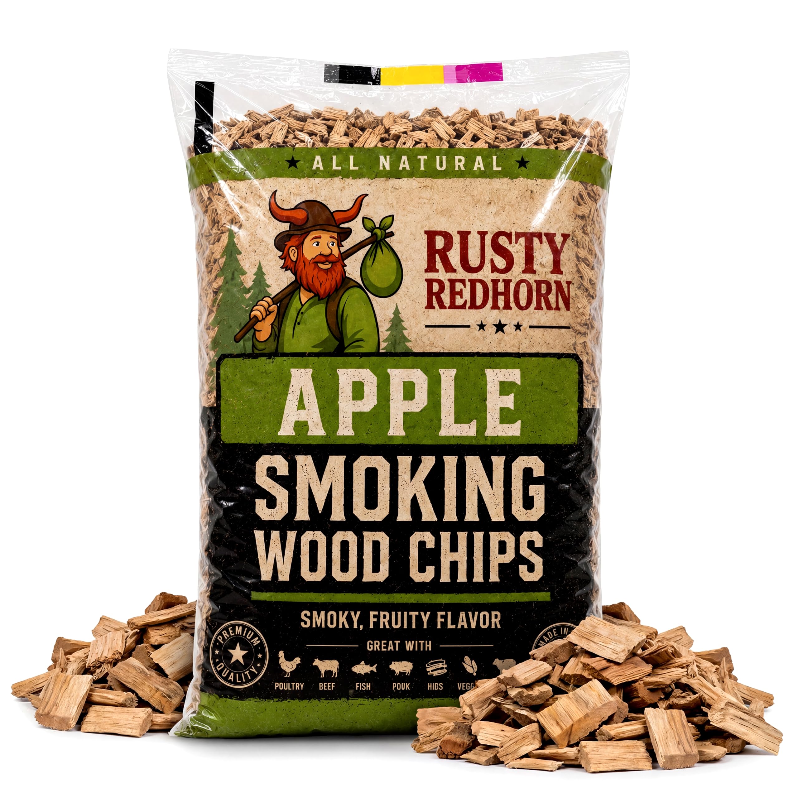 Rusty Redhorn Apple Wood Chips