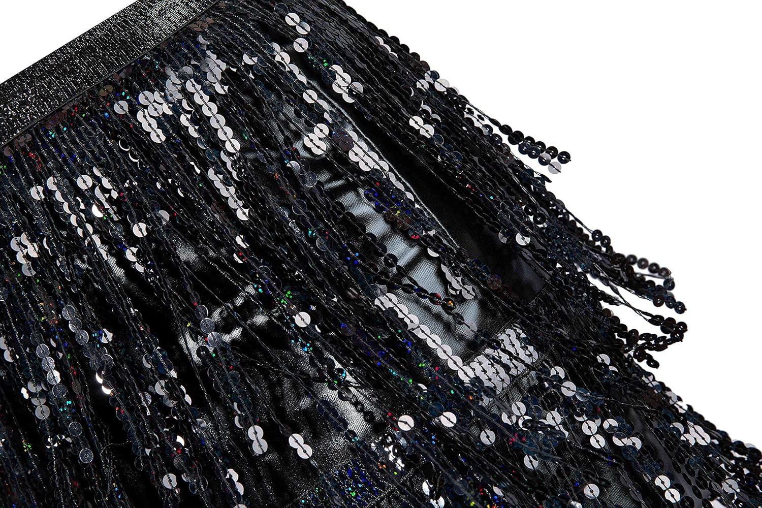 Seawhisper Sequin Fringe Skirt Festival Outfits for Women - Image 3