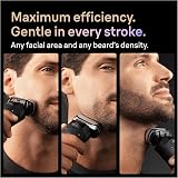 Braun Series 9 PRO+ Electric Shaver, 5 Plus 1 Ultra Thin Precision Blades, Pro SensoAdapt, Up to 60 min, Charging Stand, Wet & Dry Foil Razor for Men, 9610SI, Black - 3