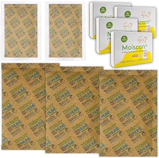 Wisesorb 62% Two-Way Humidity Control Packs, 67 Gram 20 Pack for Storing 1 lb, Size 67 Moisture Control Packets Individually Wrapped, Humidifier Packs for Storage Containers