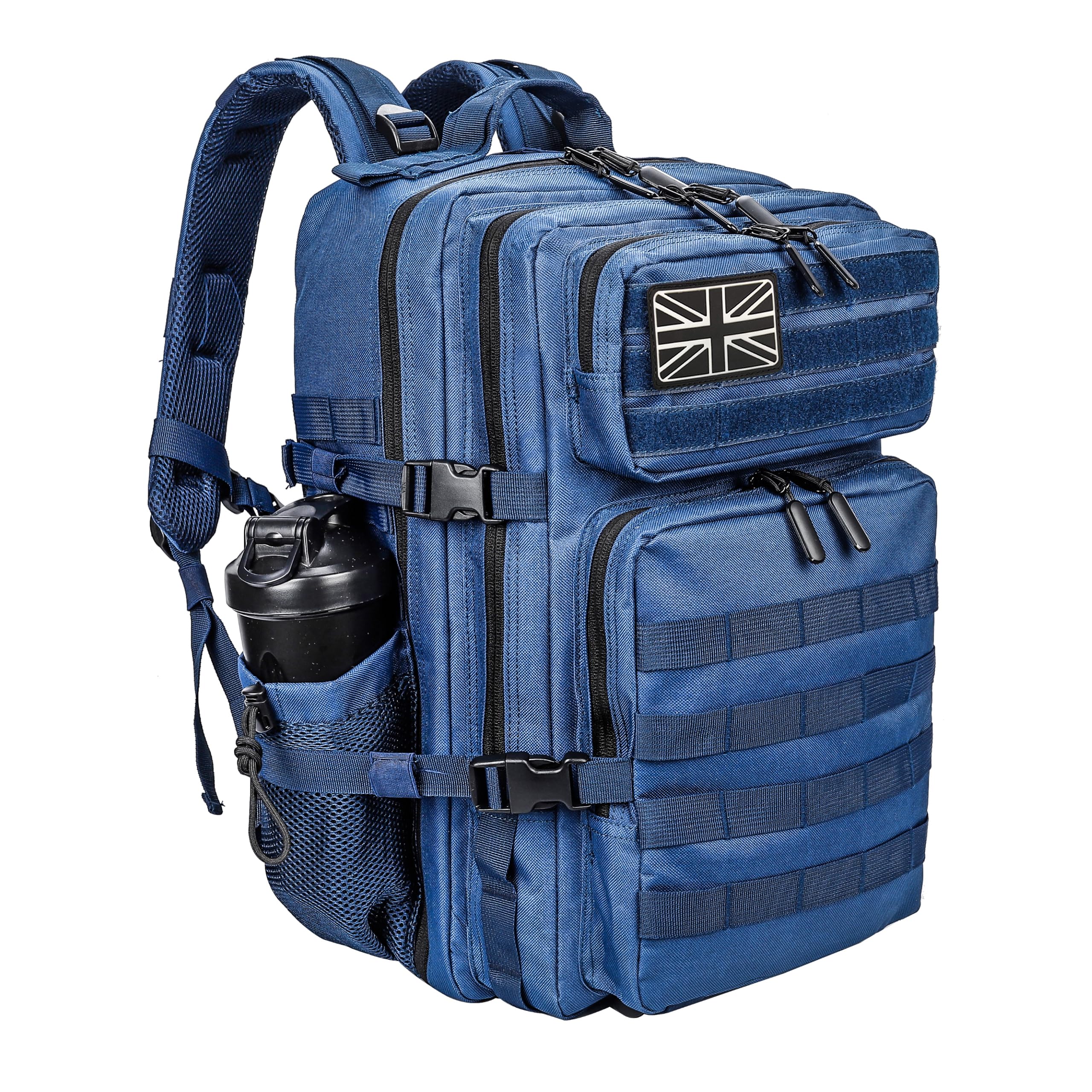 LHI Military Tactical Backpack for Men and Women 45L Large waterproof Rucksack for School, Hiking, Trekking, Hunting — image 1