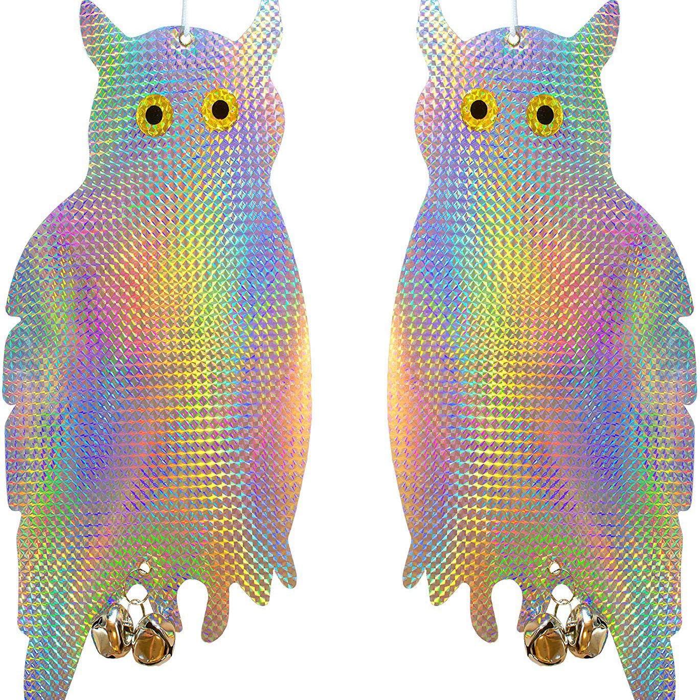 Bird Deterrent Reflective Owls Reflective Hanging Owl Pest