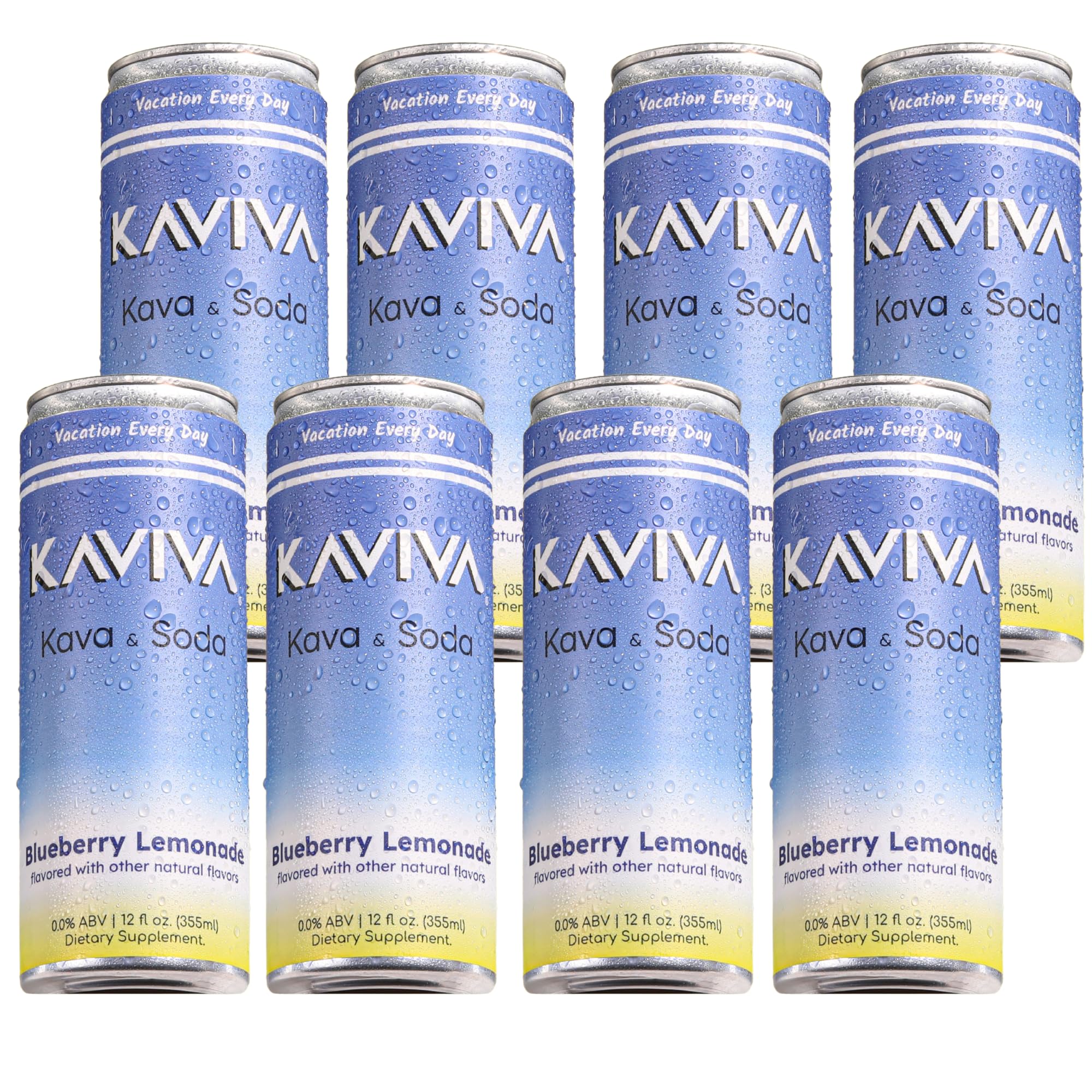 Kaviva | Kava & Seltzer | Relaxation Drink | 50 calories | All Natural | Non-ALC Functional Beverage | Refreshing Alternative | Clean Ingredients — Amazon image 12