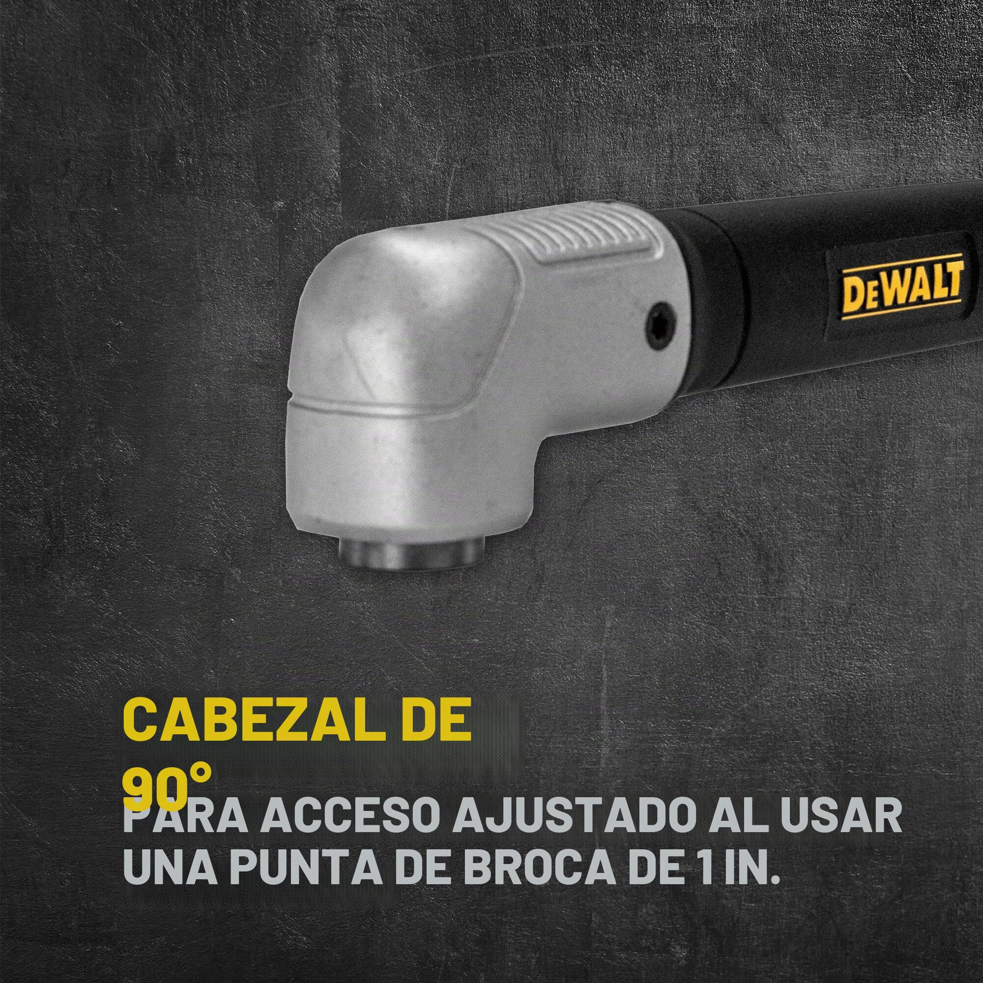 DEWALT - Accesorio de ángulo recto, destornillador DWARA120 Impact Ready