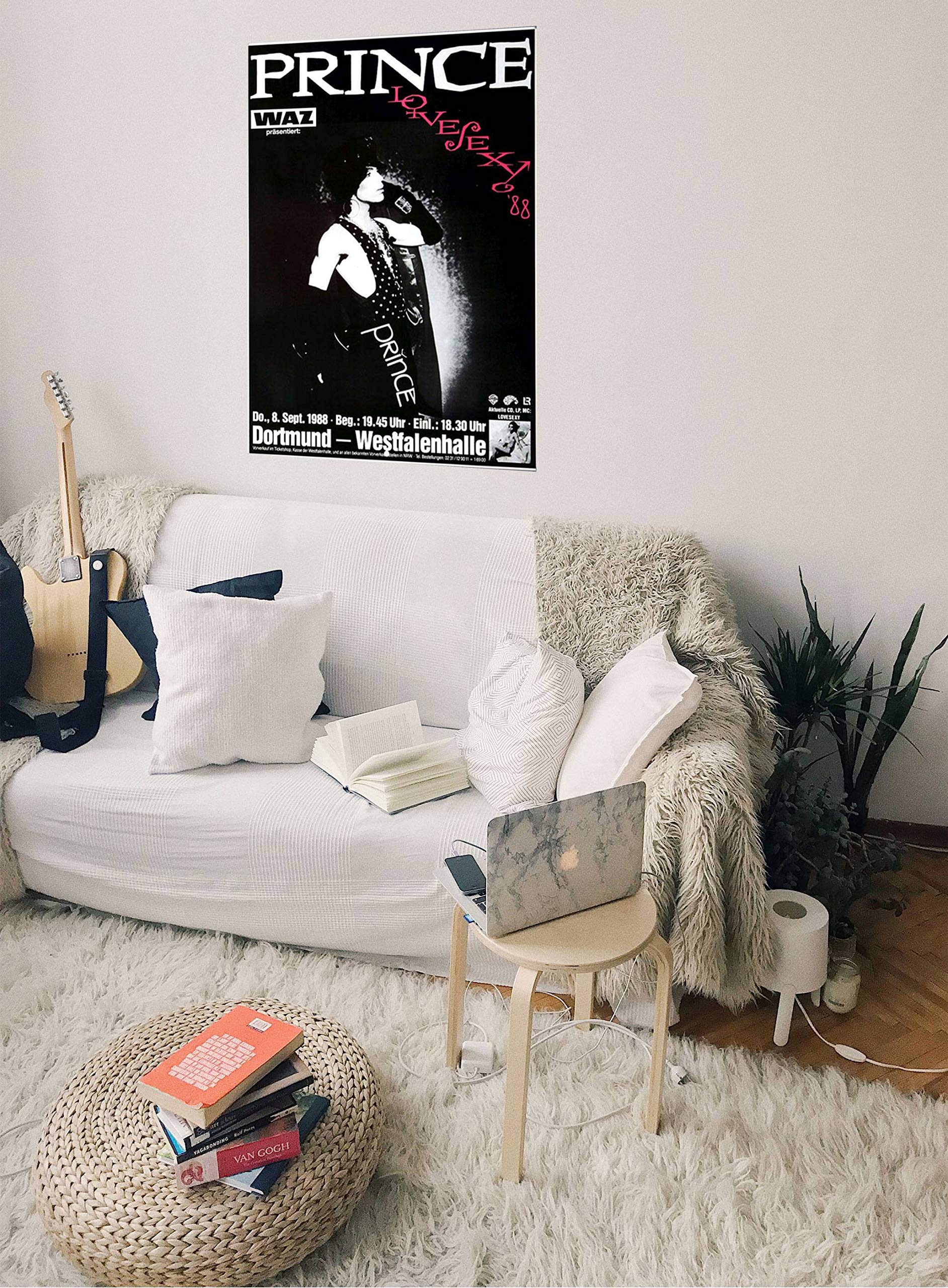 Prince - Lovesexy, Dortmund 1988 » Konzertplakat/Premium Poster | Live Konzert Veranstaltung | DIN A1 «