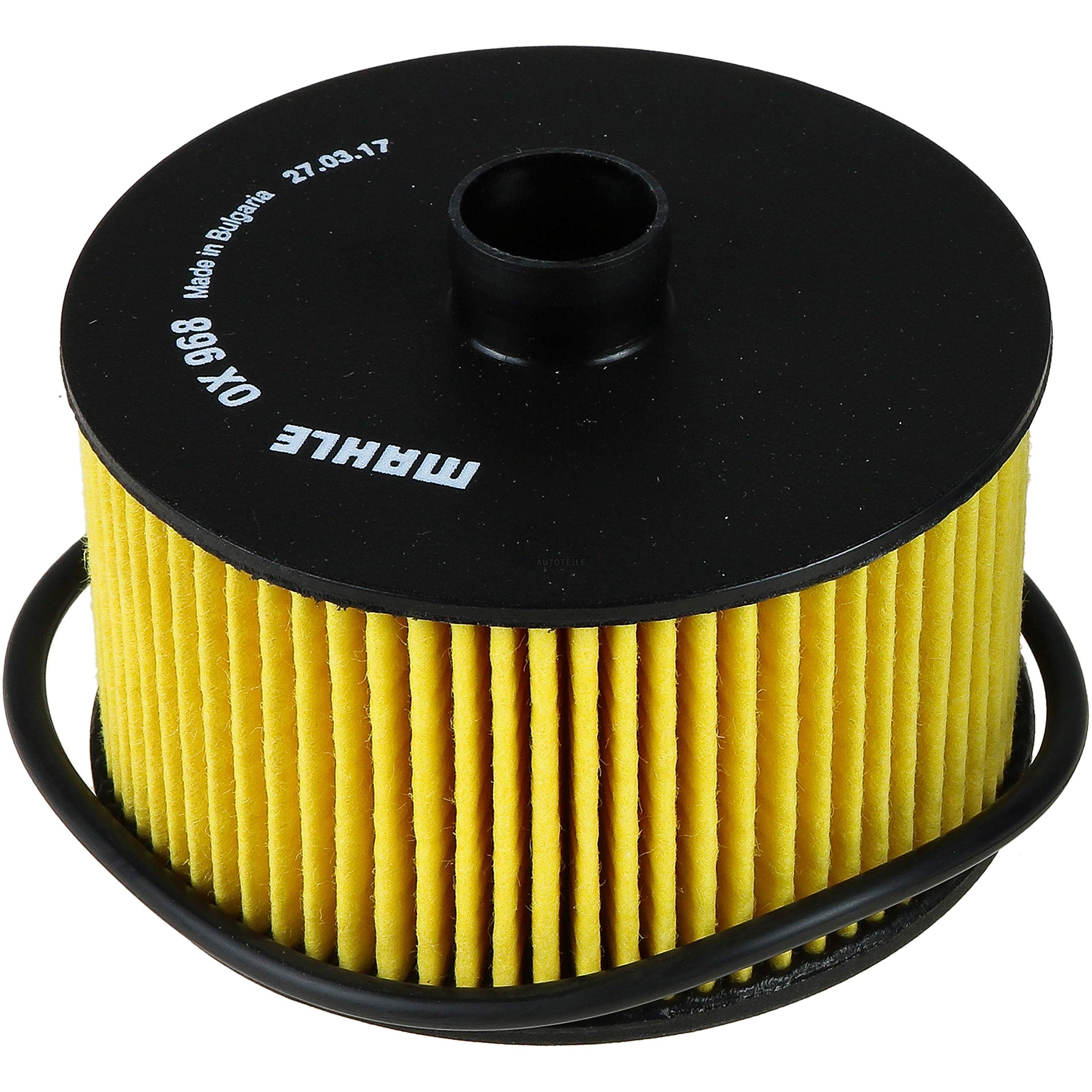 Paquete de inspección Kit de mantenimiento con filtro de aceite OX 968D, filtro de aire LX 3542, filtro de habitáculo (carbón activado) LAK 923, tornillo de cierre