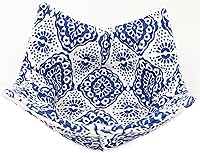 Vista 2 de Tazón de algodón para microondas acogedor, apto para microondas, soportes para tazones calientes, cuenco de sopa (A)