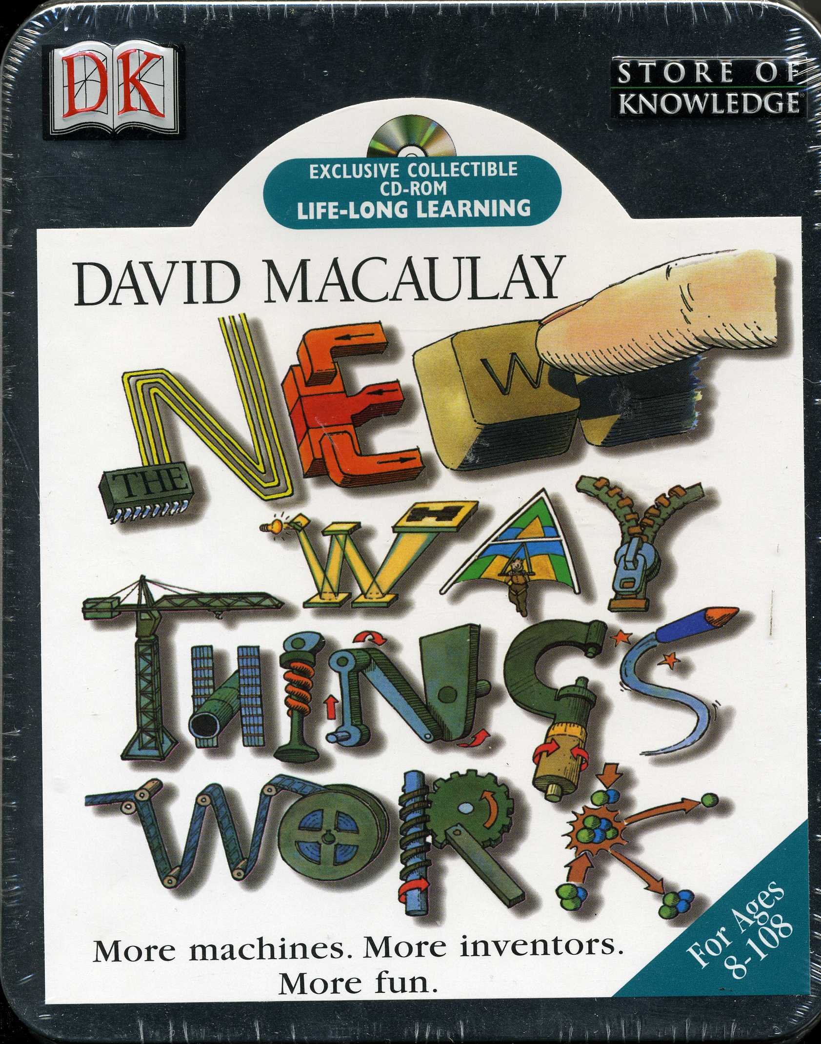 DK Interactive Learning Presents - David Macaulay - New Way Things Work in Collectible Tin