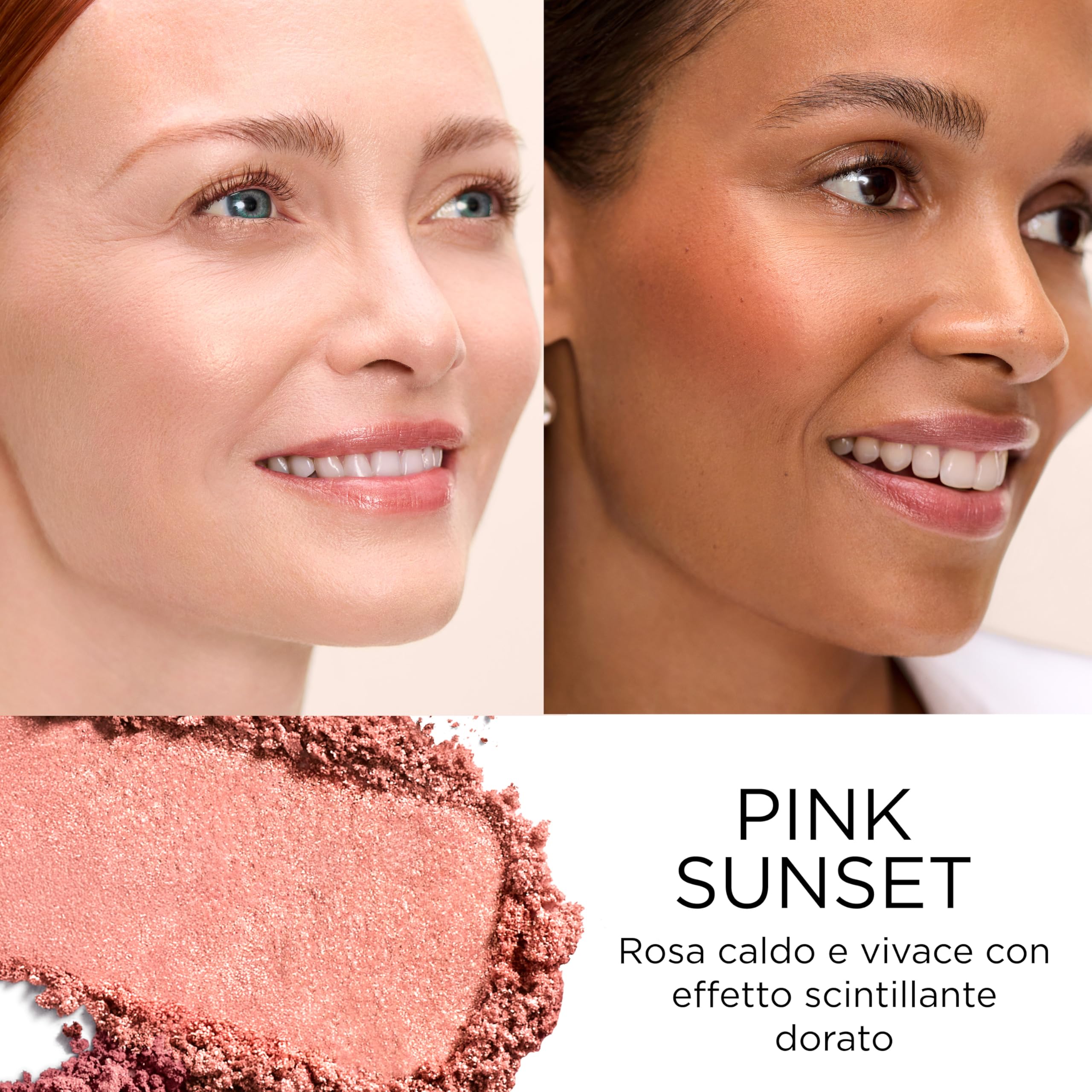 Elizabeth Arden – Fard in Polvere, Finish Radioso e Luminoso, Texture Setosa, Privo di Talco e Con Pigmenti Dermoaffini, Adatto a Tutte le Tonalità di Pelle, Completa Qualsiasi Look Make-up
