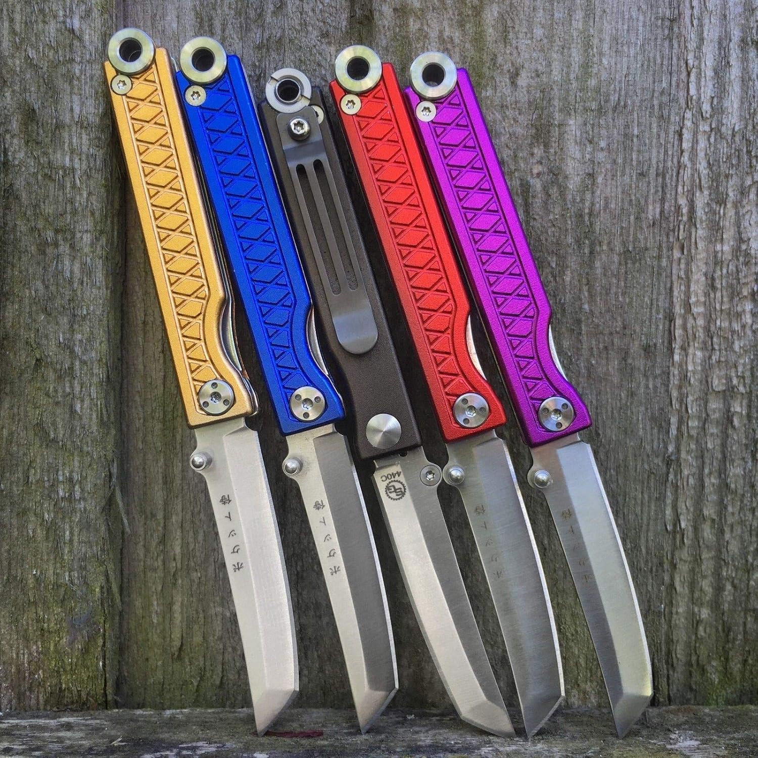 StatGear Pocket Samurai Folding Knife for EDC - Aluminum Handle Edition