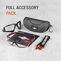 Vista 7 de ToolFreak Recka - Conjunto de gafas y gafas de seguridad, clasificado según ANSI z87.1-2015, accesorios incluidos
