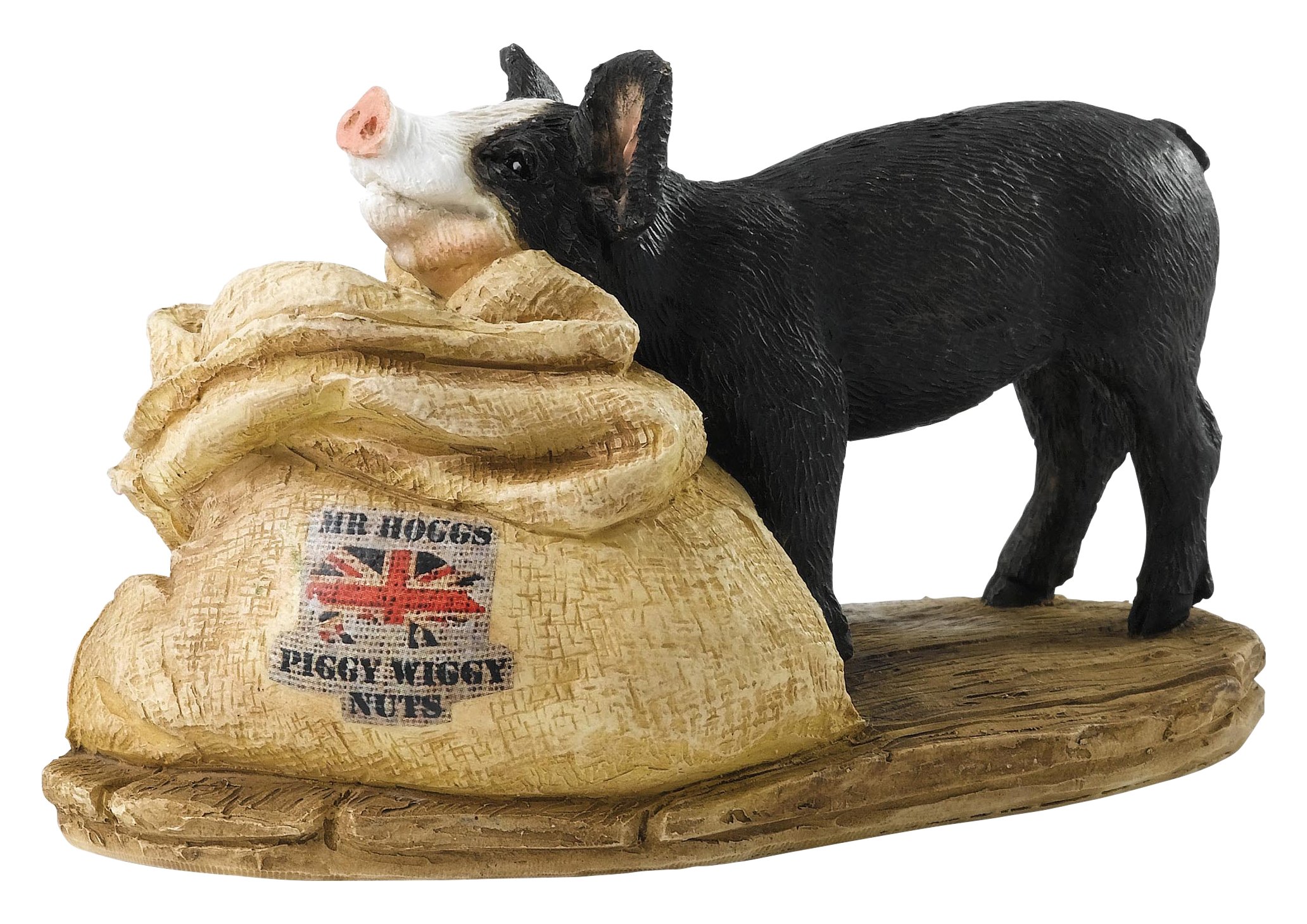Border Fine Arts Mr Hoggs Piggy Wiggy Nuts - Pig Figurine