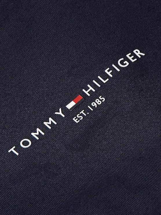 Tommy Hilfiger Men's T-Shirt Short Sleeve Logo Tipped Crew Neck