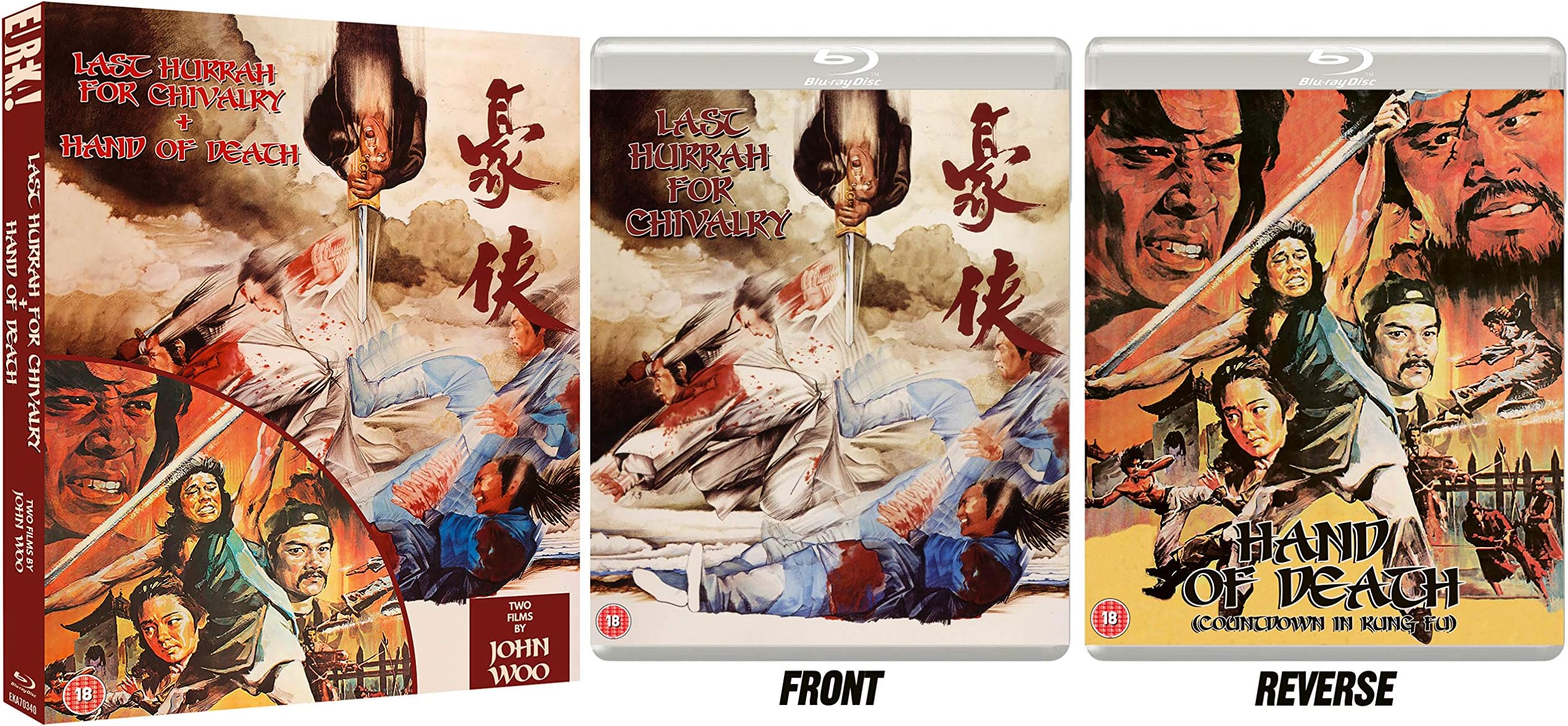 LAST HURRAH FOR CHIVALRY & HAND OF DEATH: TWO FILMS BY JOHN WOO (Eureka Classics)
