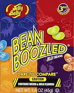 Jelly Belly BeanBoozled Jelly Beans, 4th Edition, 1.6-oz Flip Top Box, 24 Pack