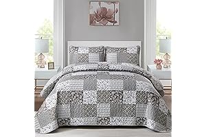 Mybedsoul King Size Quilts for Bed Farmhouse
