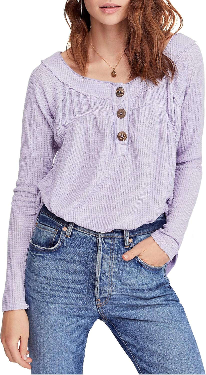 free people thermal henley