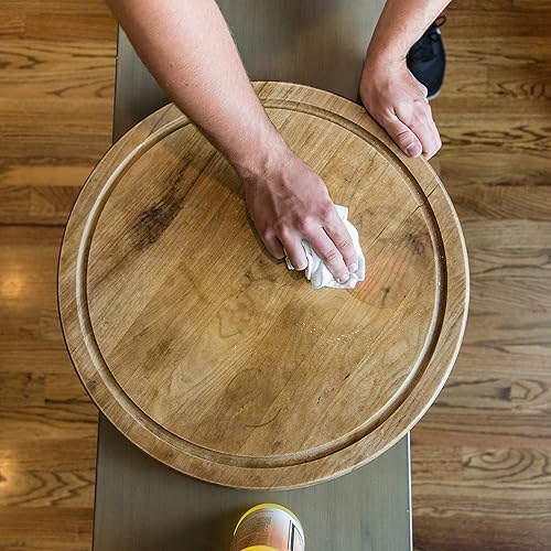 Miniatura 9 de Howard Limpiador de madera de aceite naranja con toque de cera de abejas y acondicionador de madera  Pulidor y acondicionador de cera de abeja para