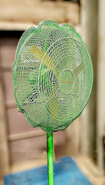 RC Netting Solutions Industrial Fan Safety Net Cover for Finger Protection - Standard Fan Size or Sweep- 750 mm (30 inch) Industrial Fan net Cover (Green)