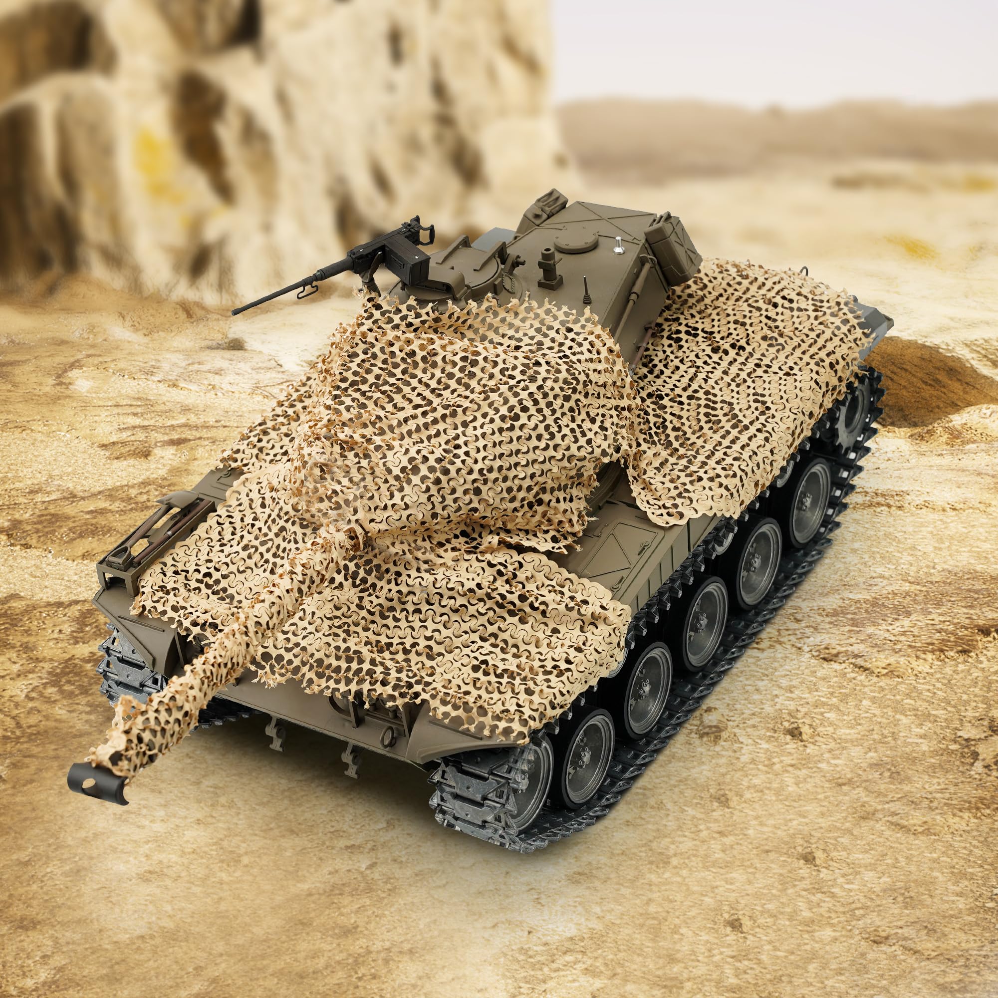 Amazon | DIRACCOS 迷彩ネット 密度 戦車 AFV ミリタリーモデル