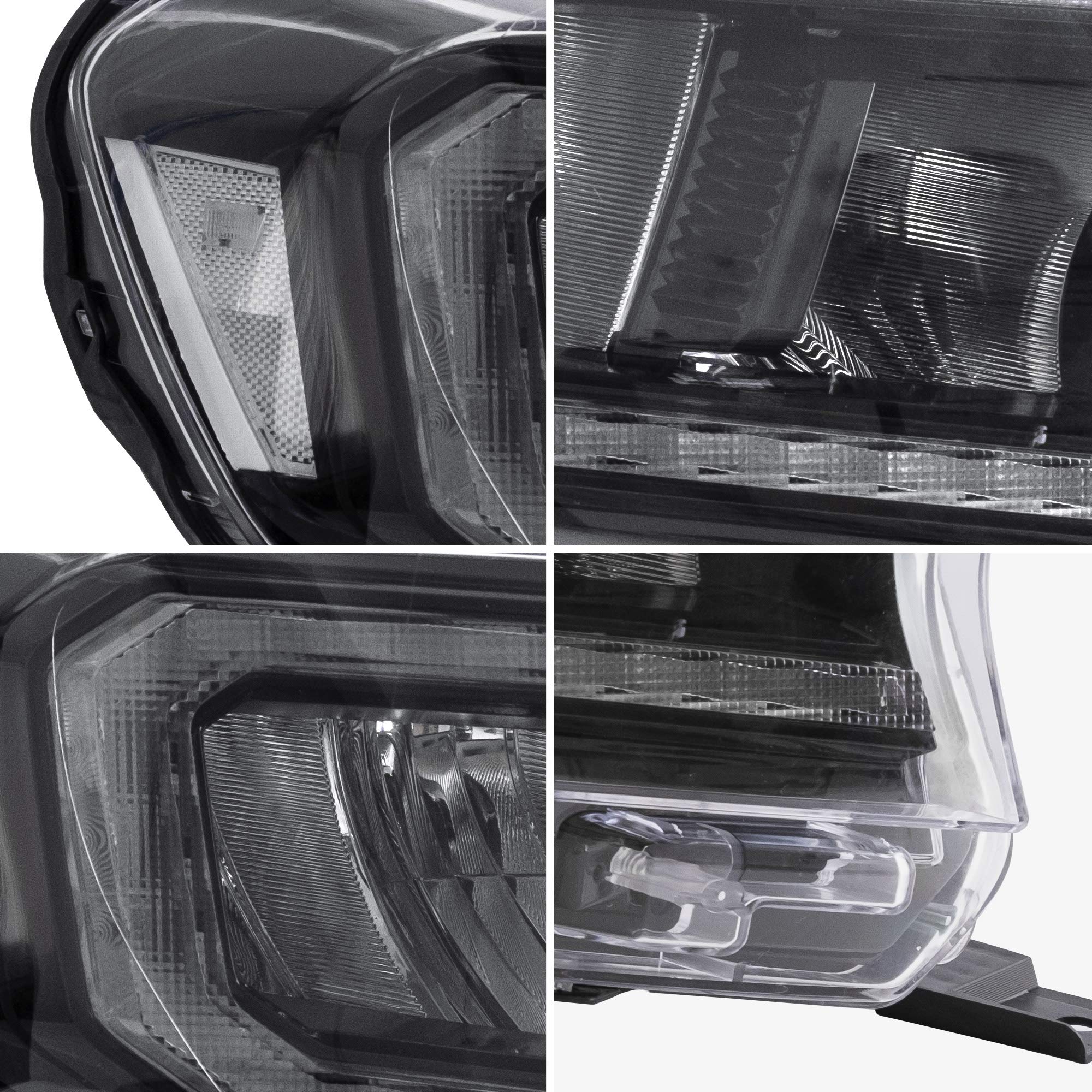 VLAND zestaw reflektorów przednich do Ranger T6, T7, T8, PX, MK1, MK2 Wildtrak 2015-2020, reflektor sekwencyjny
