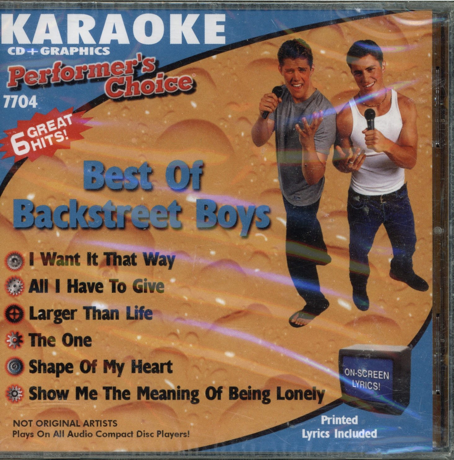 Karaoke Best of Backstreet Boys Music