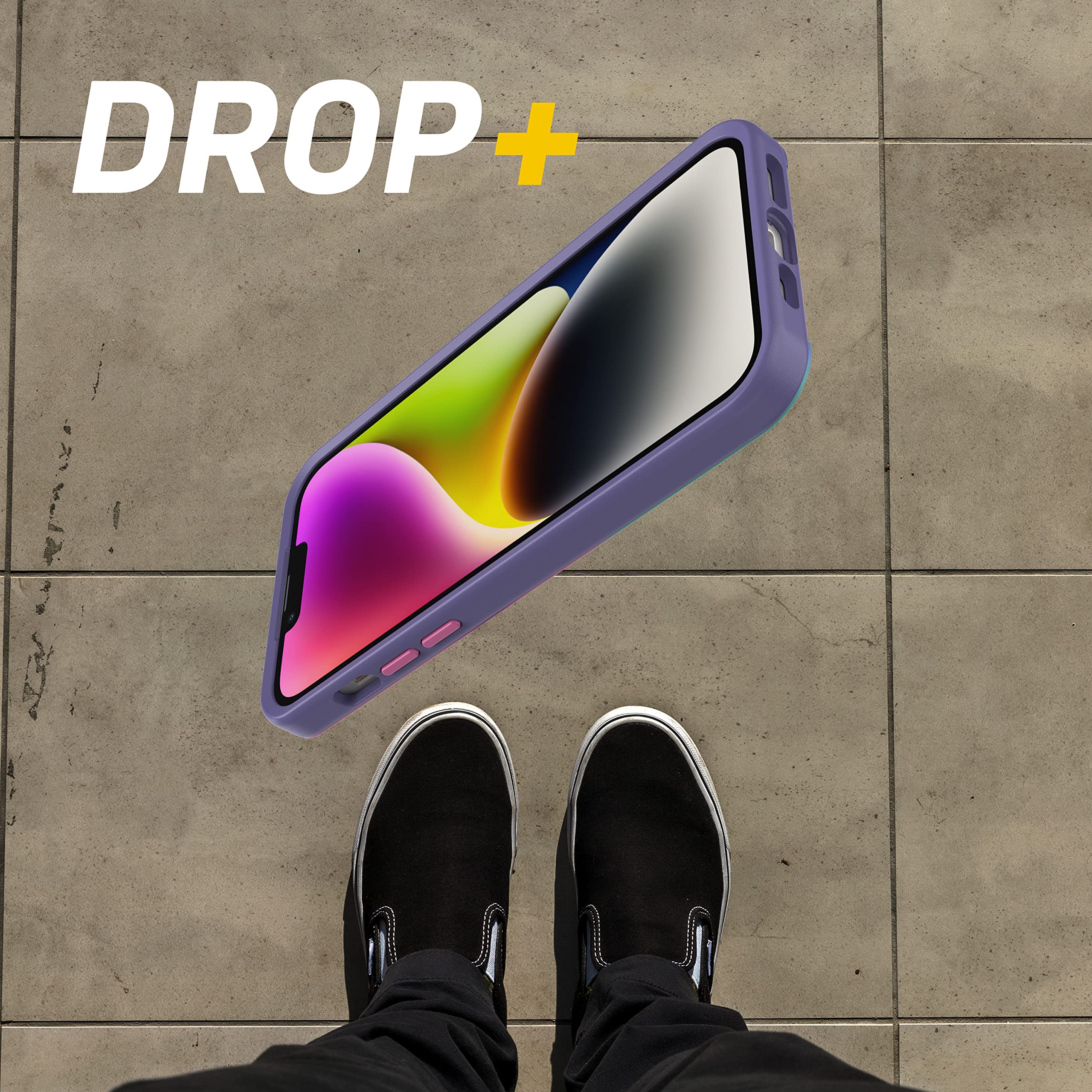 kity　iPhone14plus WZERTOIX Compatible with iPhone 14 Cute Cartoon Phone Case