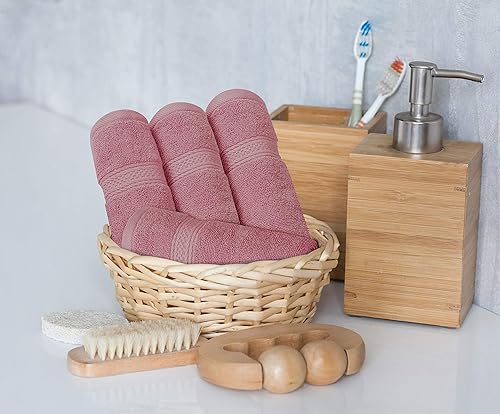 Vista 97 de Utopia Towels - Juego de toallas de 8 piezas, 2 toallas de baño, 2 toallas de mano y 4 para la cara, 100% algodón hilado en anillo, 600 GSM, Azul