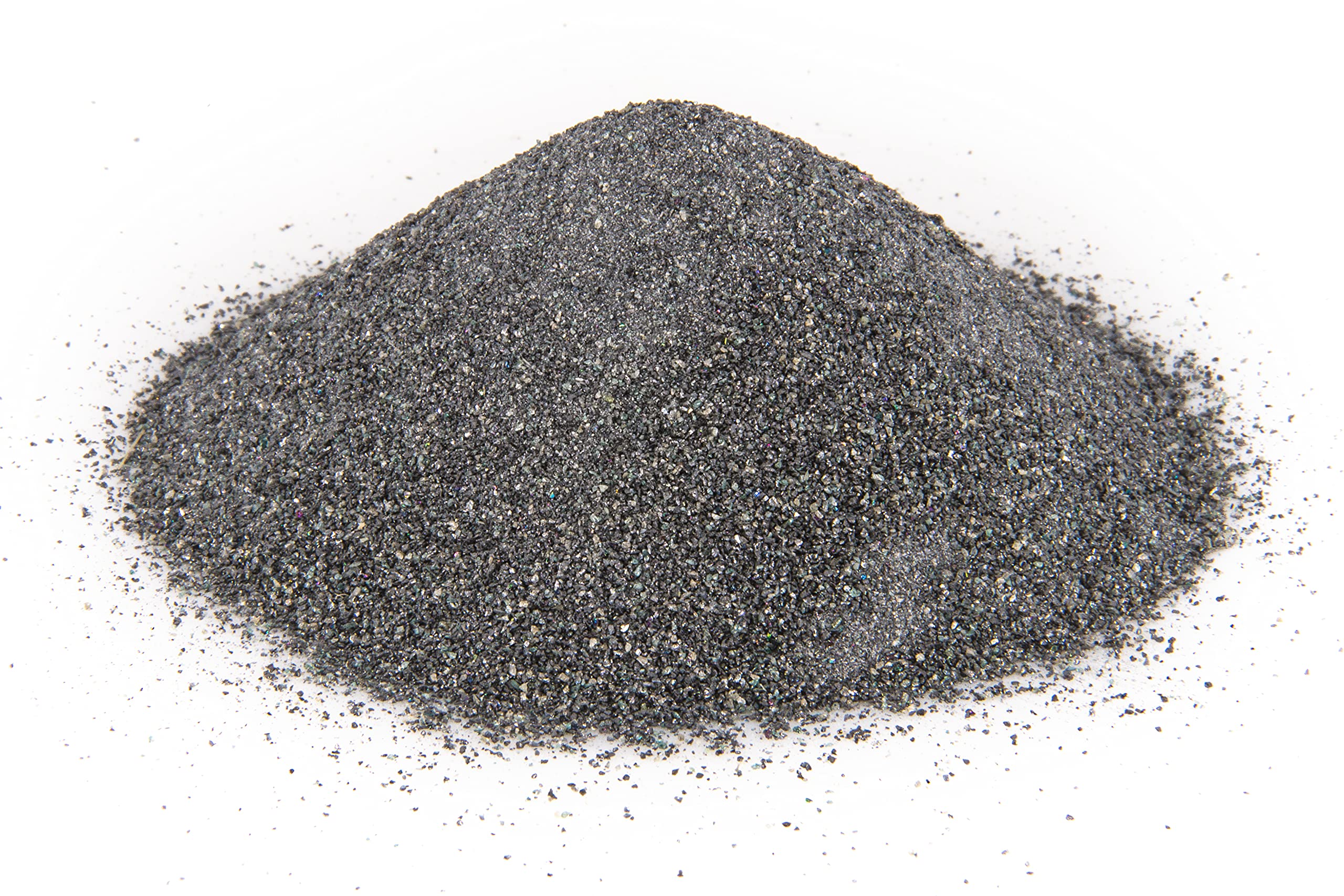 Carborundum; Pure & Natural: by World of Wood- Crushed Inlay Stone Perfect for Wood Inlay, Jewelry, Art, and More (FINE Powder Consistency) (4 oz)