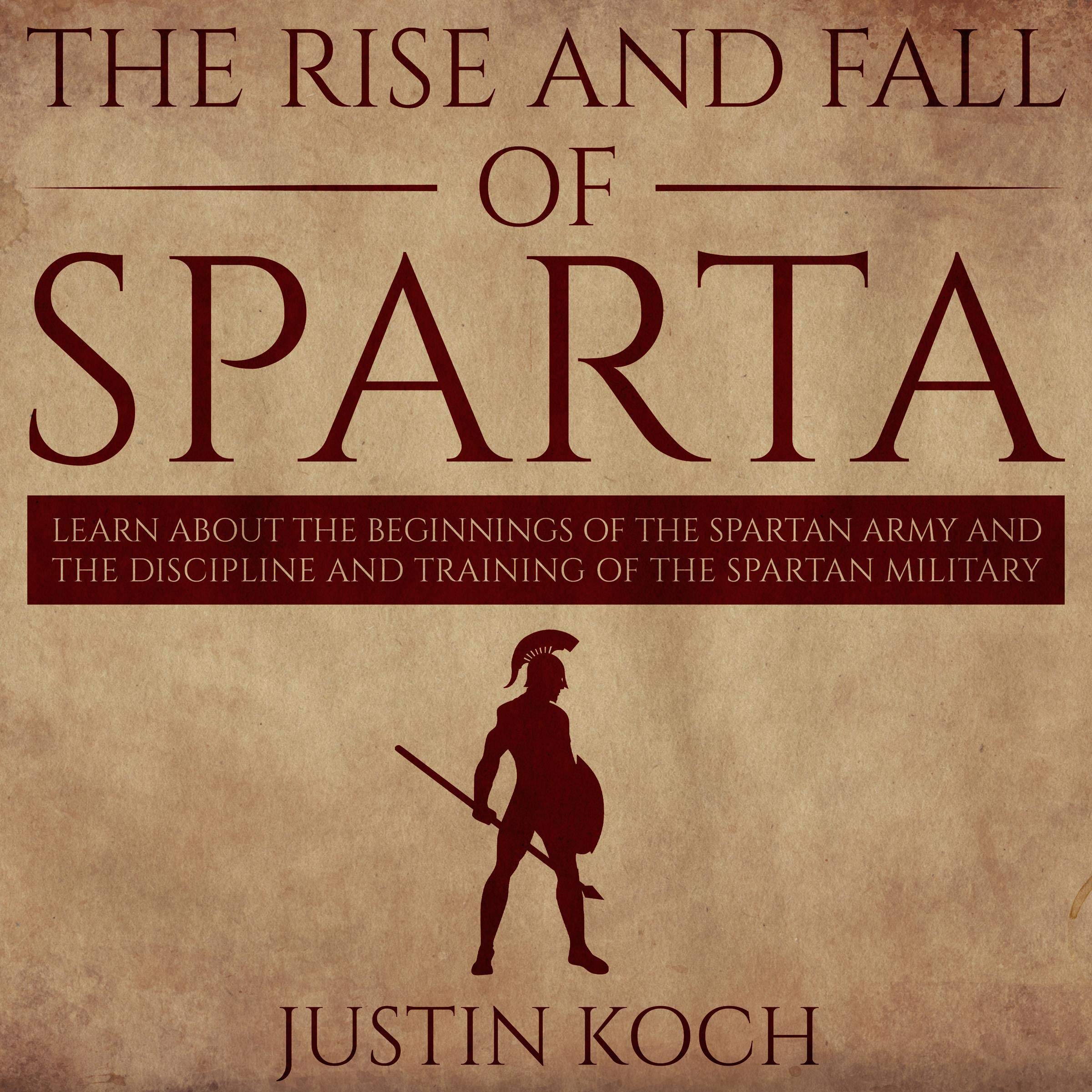 Cover art for The Rise and Fall of Sparta