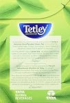 Tetley Naturally Decaffeinated Green Tea - 80 Tea Bags, 160 Grams