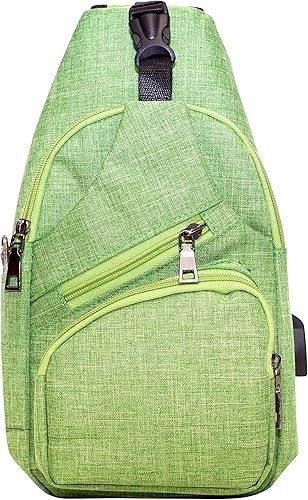 Miniatura 91 de Nupouch Mochila cruzada antirrobo, carga USB, mochila ligera para viajes, senderismo, todos los días