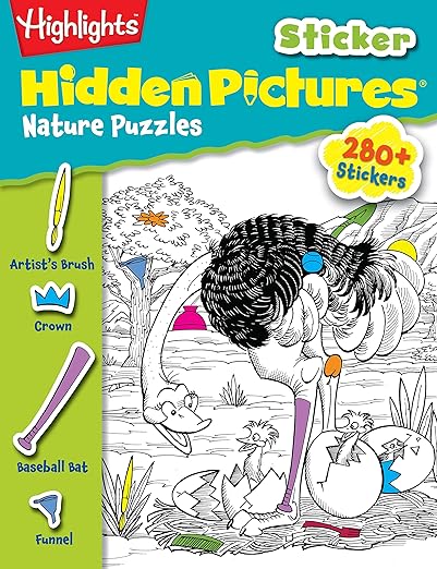Nature Puzzles (Highlights™ Sticker Hidden Pictures®)