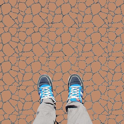 Miniatura 5 de GSS Designs - Plantillas de piedra para pintar en pared de madera, lienzo, azulejos, plantilla de pared de piedra, plantillas reutilizables de