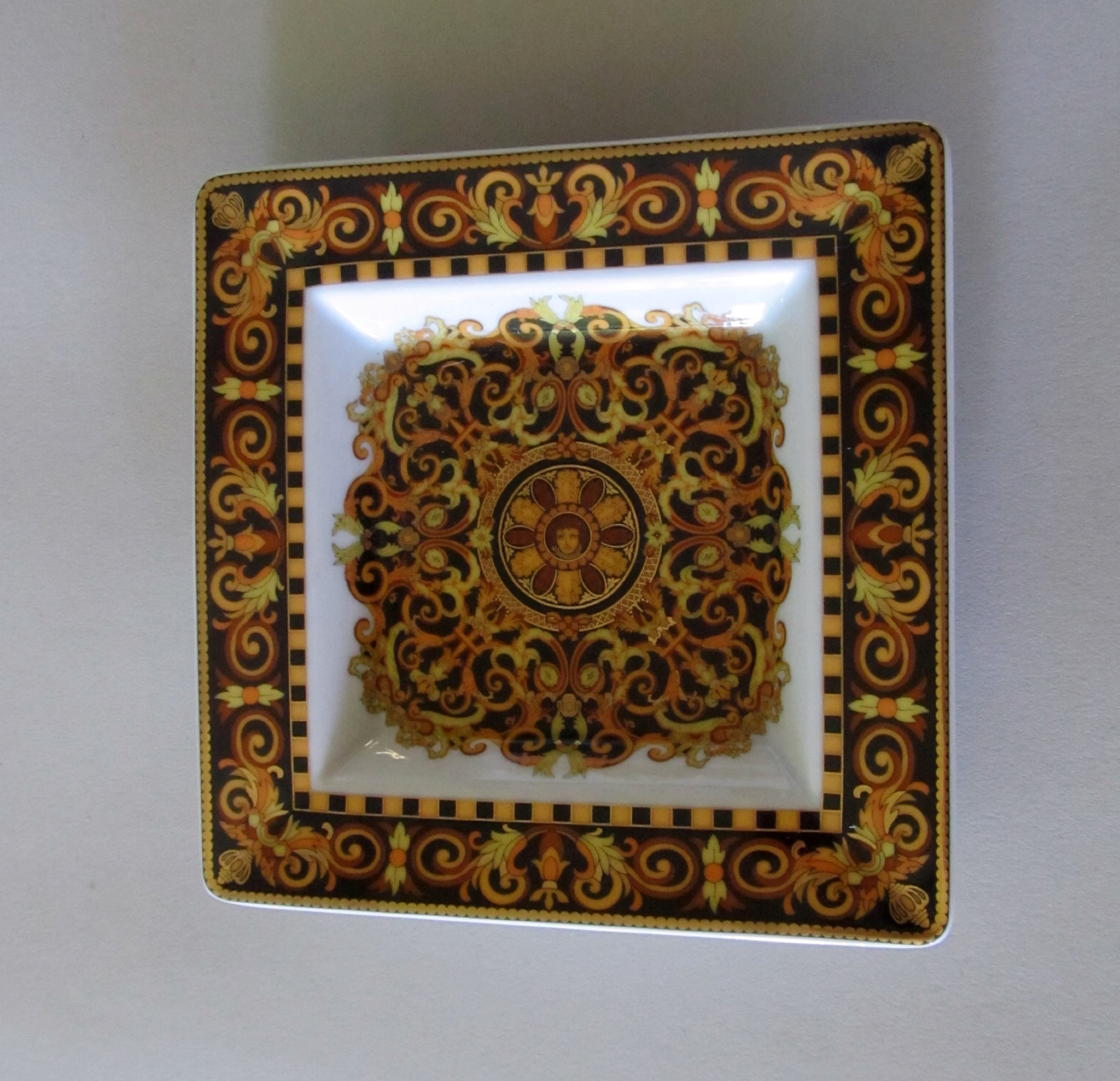 Coppa Versace Barocco 14cm cadeau de mariage d'exception porcelaine