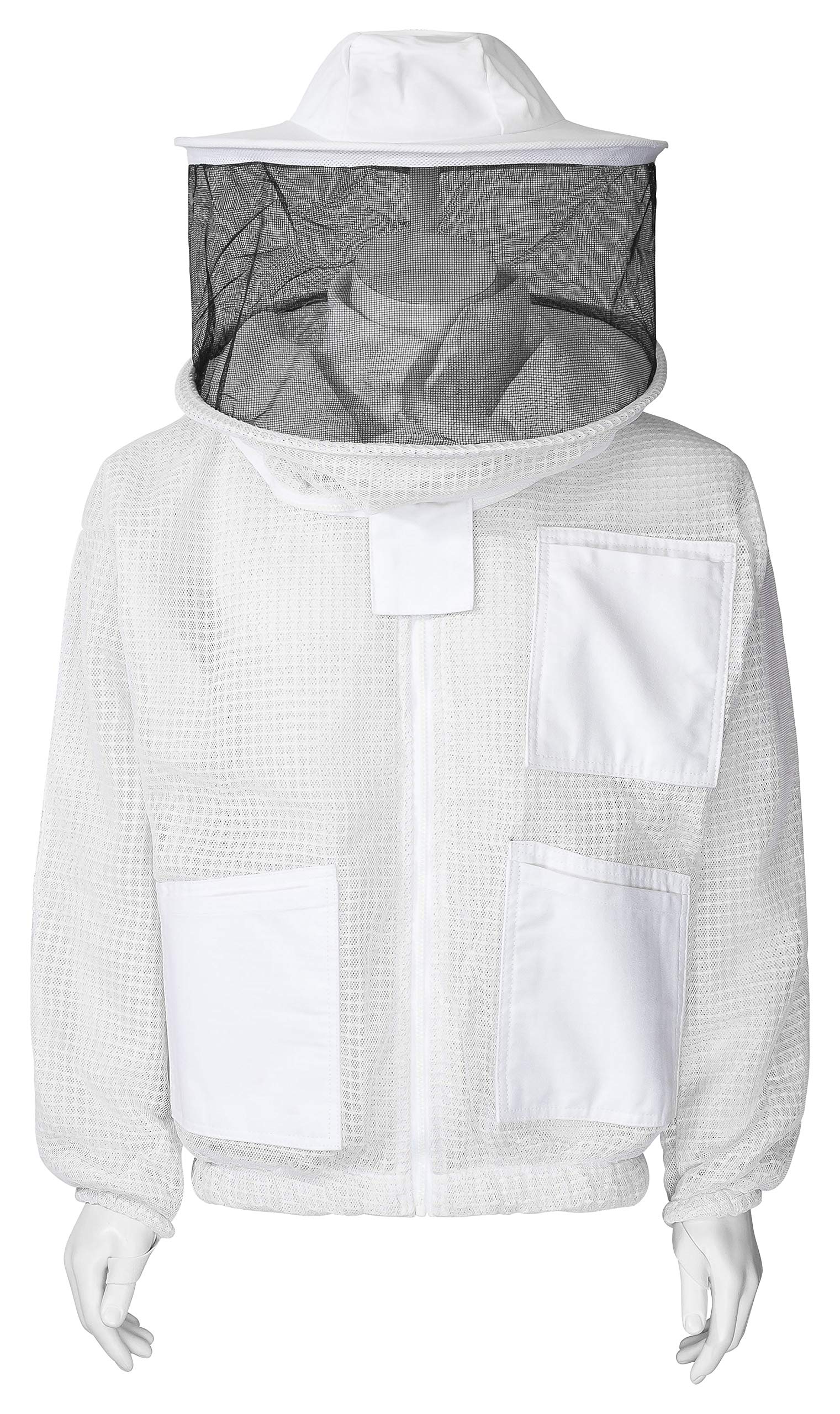 Imkerschutzjacke AIR mit abnehmbarem Schleier (M)