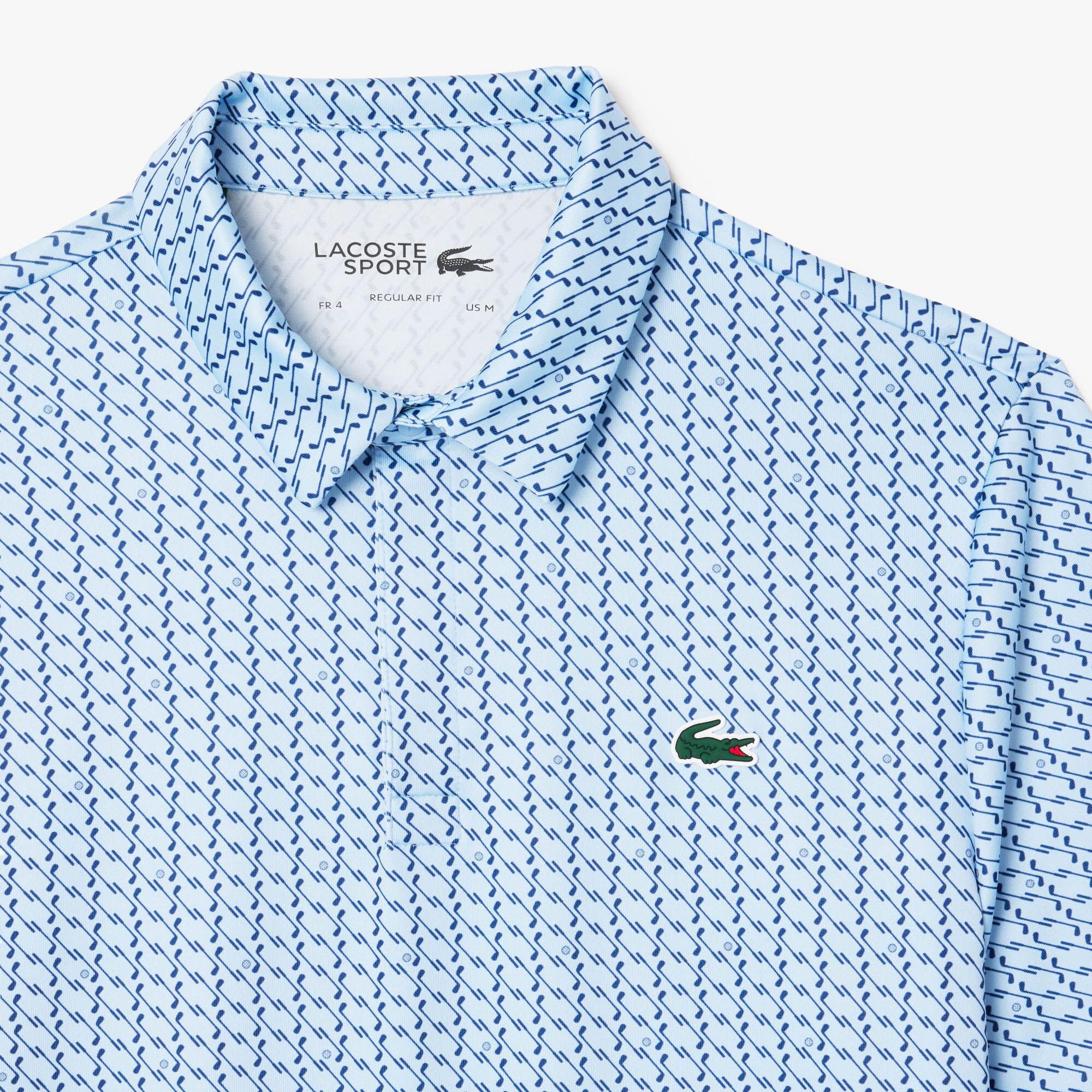 Lacoste Sport Regular Fit UV Protect Golf Polo Shirt Polo de Golf Sport Corte clásico protección UV Hombre (Pack de 1)