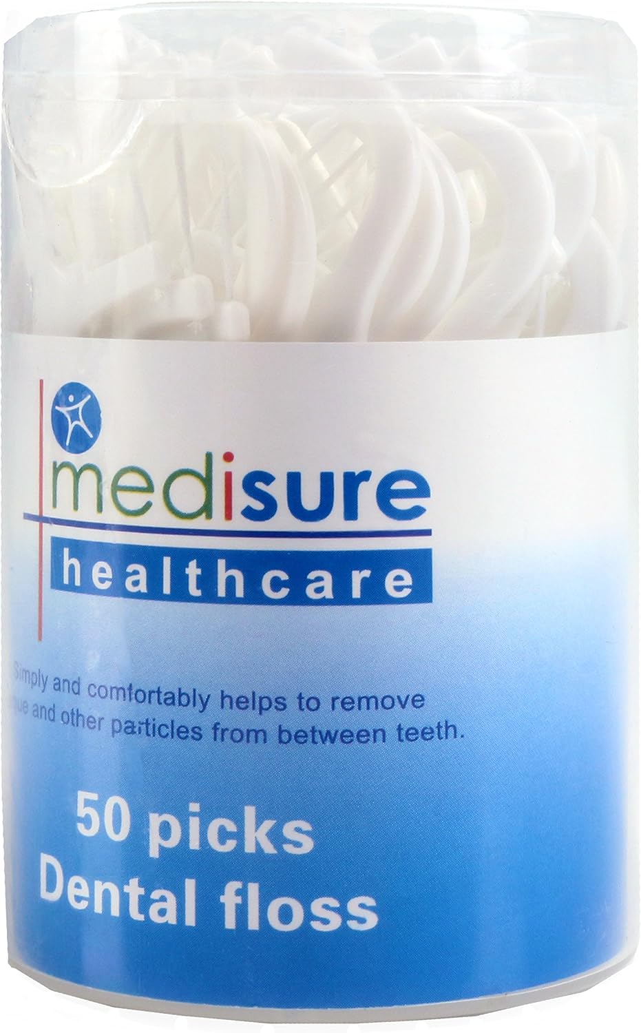 Pack of 50 Dental Floss Pick Harps Interdental Tooth & Gum Cleaning