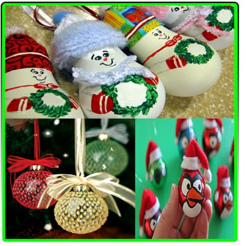 Easy and Homemade Christmas Ornaments