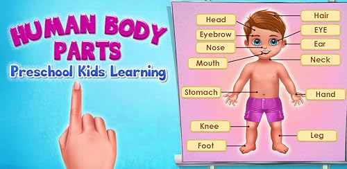 Human Body Parts - Preschool Kids Learning