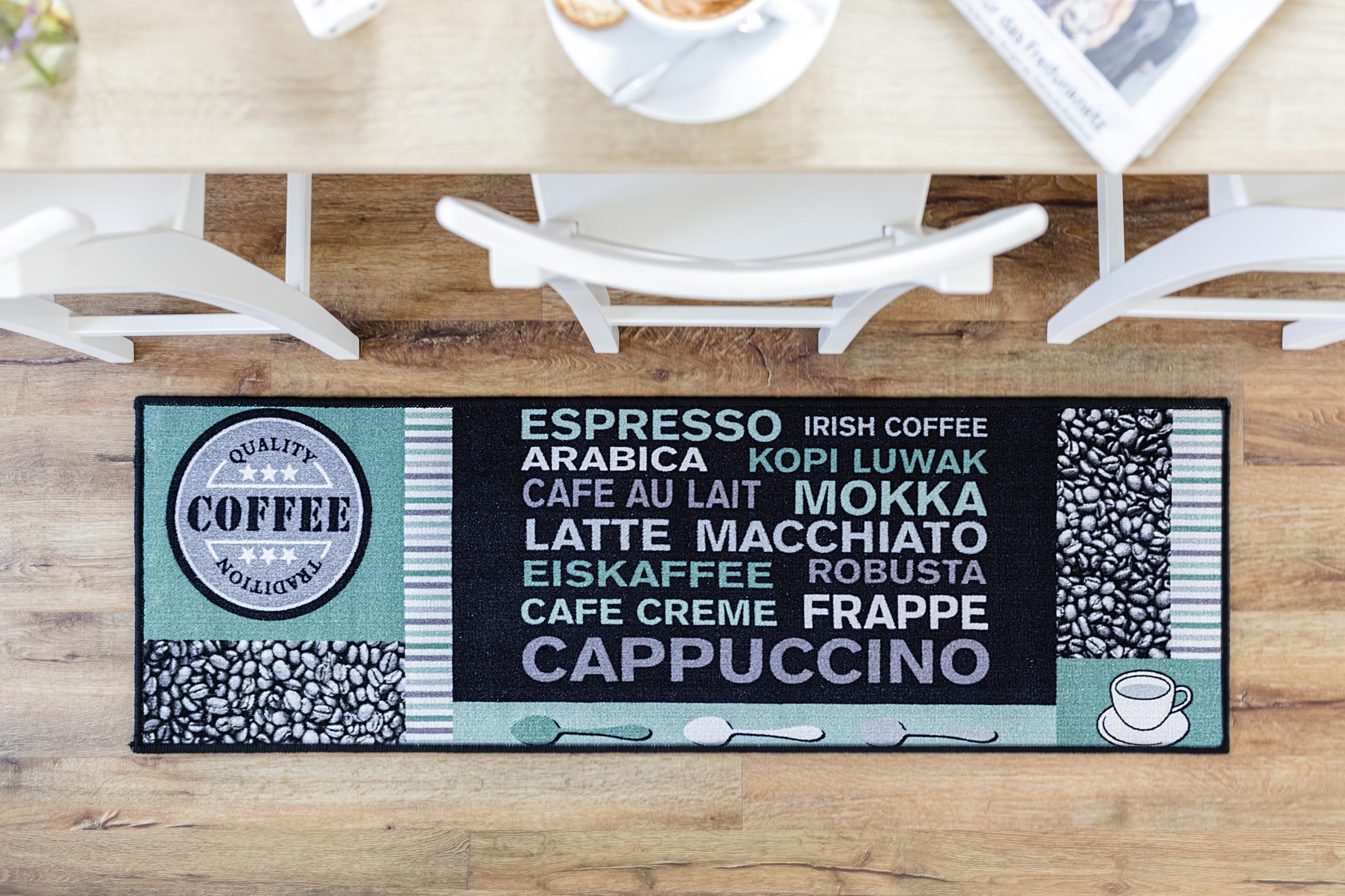 Küchenläufer - braun - Kaffee - 50x150 cm | Online bei kaufen