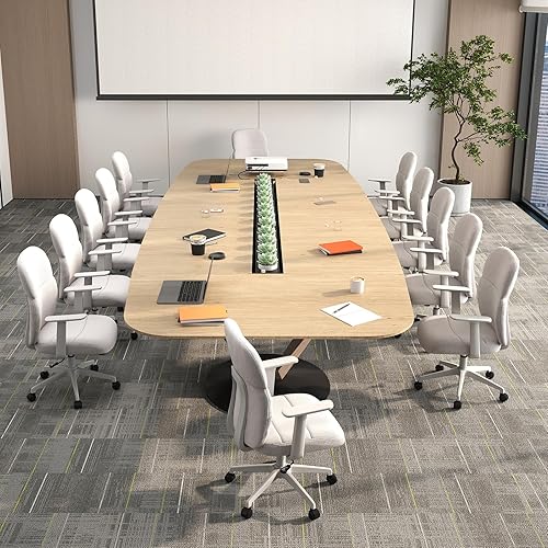 Miniatura 9 de LuxErgo Silla de oficina, sillas de escritorio de oficina en casa con reposabrazos, cómoda silla de escritorio con ruedas, sillas de computadora de