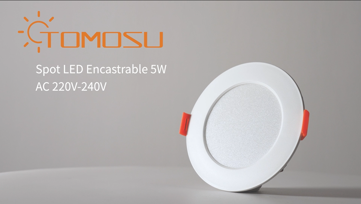 Spot LED encastrable ACELIFE Spot Encastré Extra Plat 28mm, 5W 600lumen Equivalent 50W