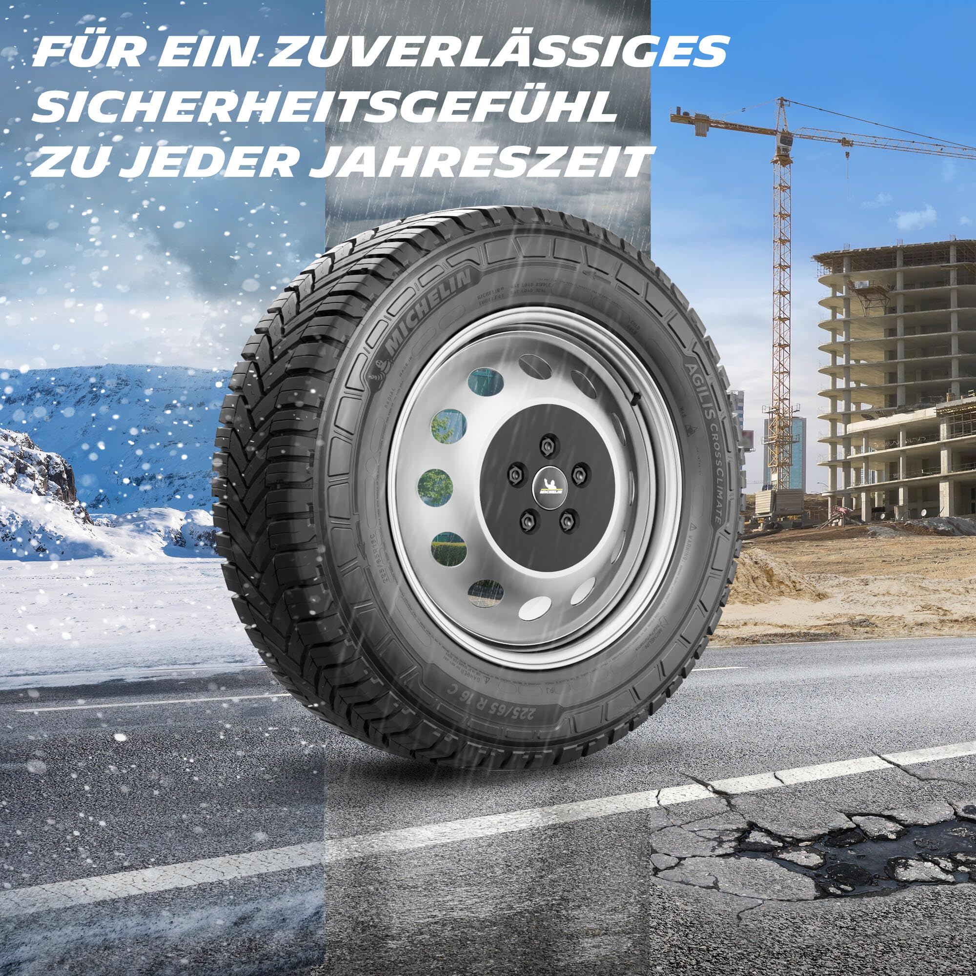Michelin Agilis Cross Climate M+S - 205/65R15 102T - Ganzjahresreifen