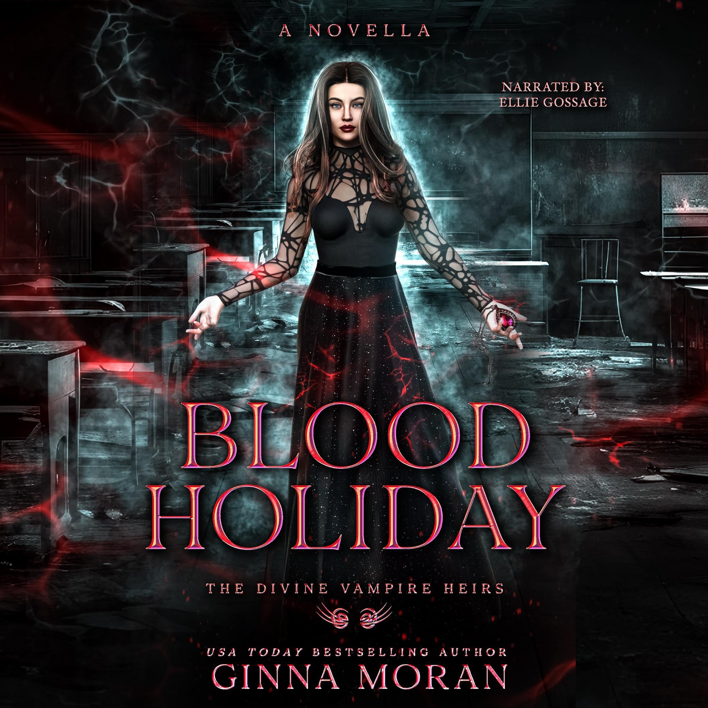 Cover art for Blood Holiday: The Divine Vampire Heirs Novella