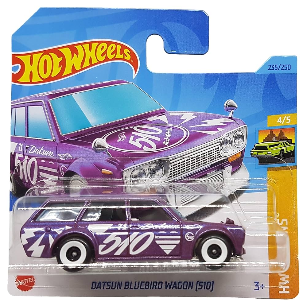 Hot Wheels - Datsun Bluebird Wagon [510] - HW Wagons 4/5