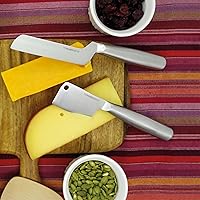 Vista 5 de TopKnife - Juego de 2 cuchillos de queso firme, caja magnética incluida